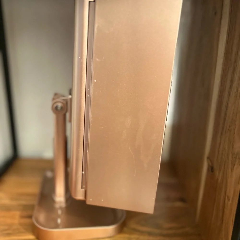 Tri-Fold Vanity Mirror with LED Lights